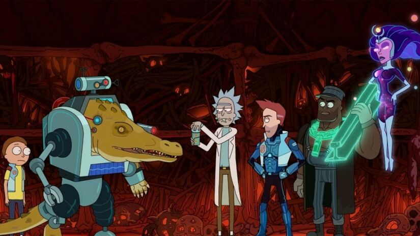 rick and morty mech suit