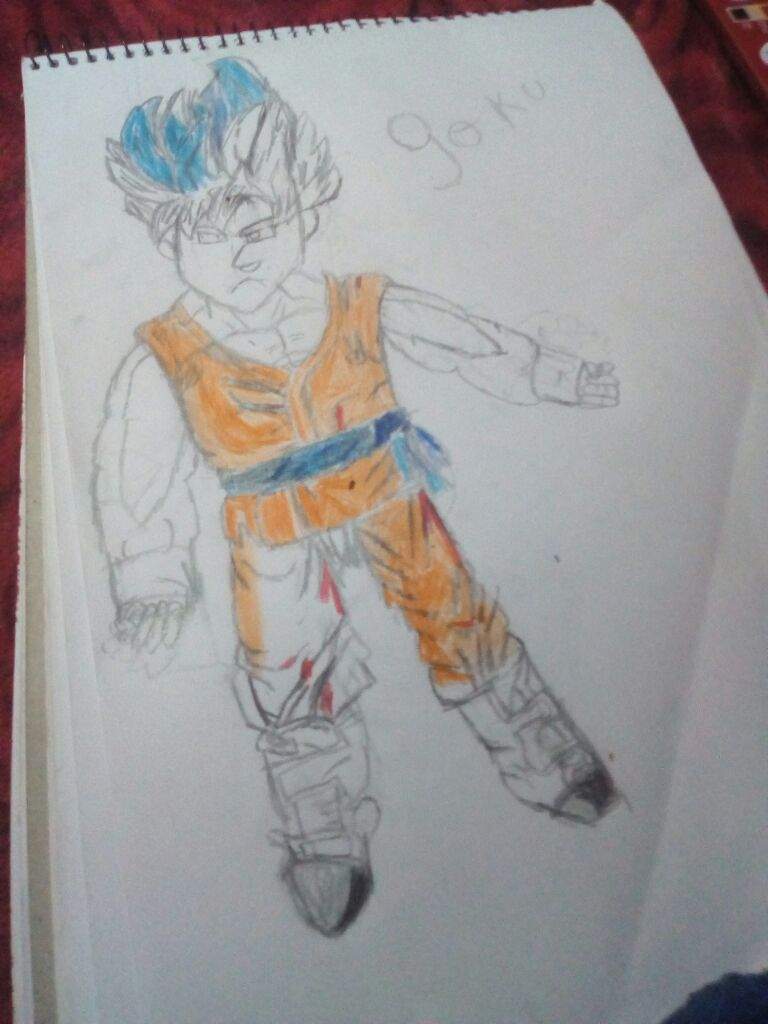 Dibujo de Goku Ssj Blue | DRAGON BALL ESPAÑOL Amino