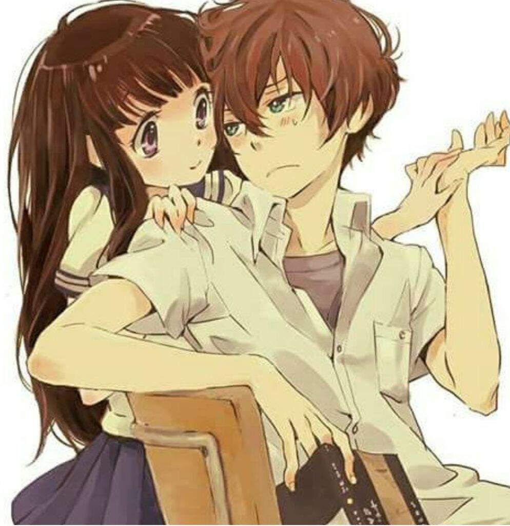 Anime Couple Boy