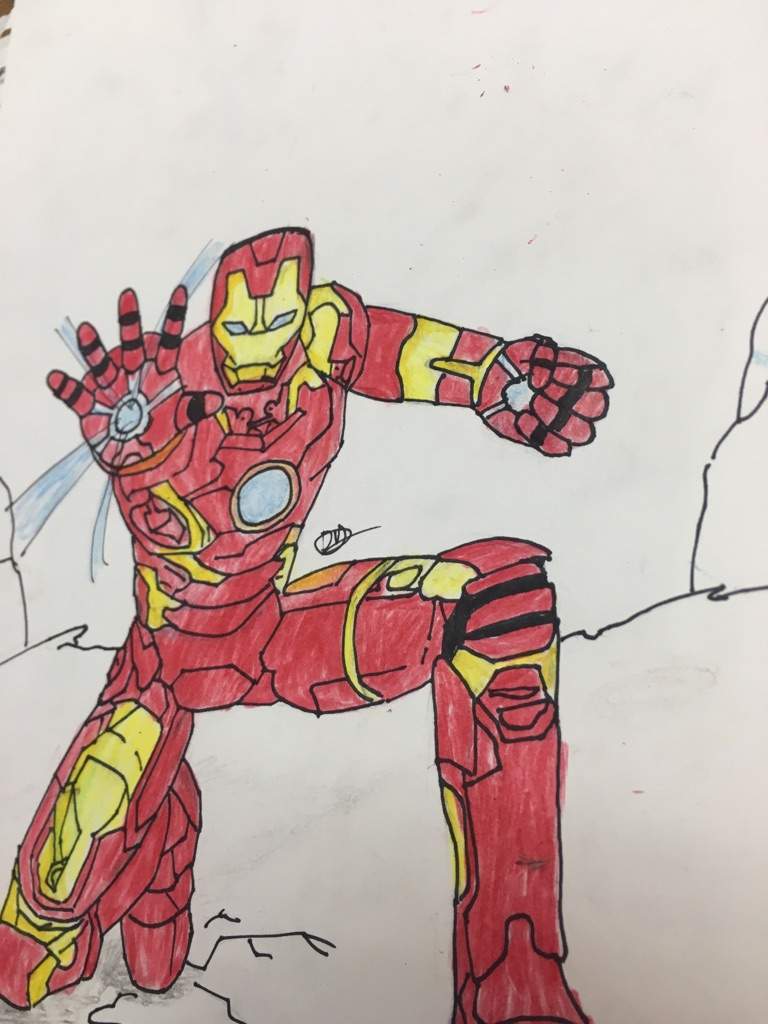 UPDATED IRON MAN SKETCH | Marvel Amino