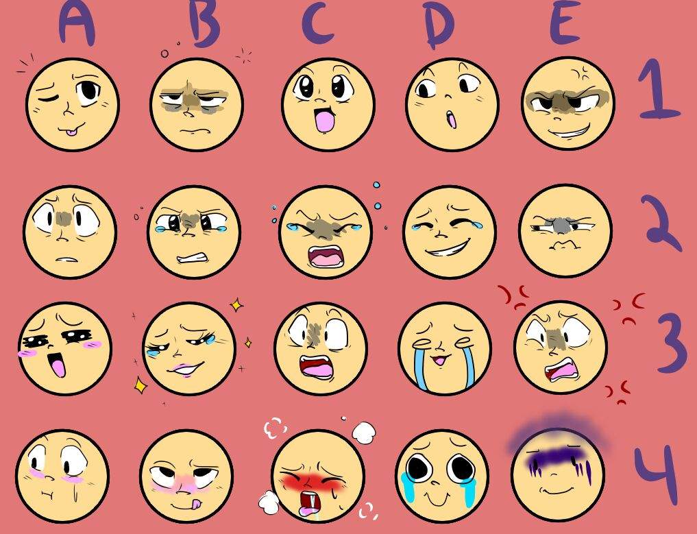 Facial expressions | Wiki | Drawing Amino