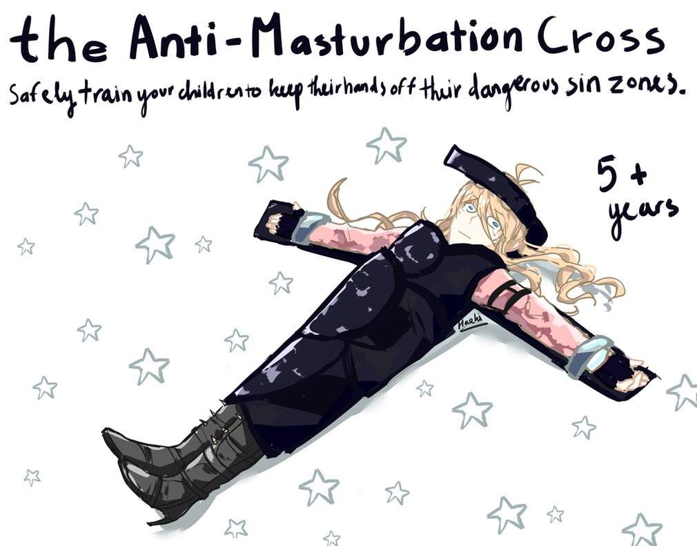 The Anti-Masturbation Cross.