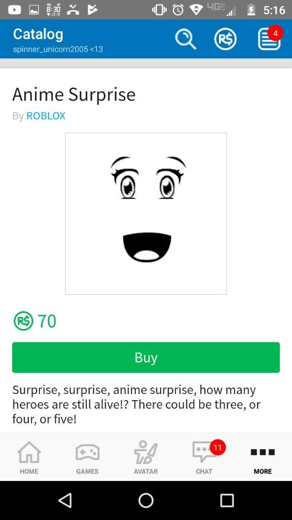 Do You Think I Should Turn This Into A Digital Art Roblox Amino - anime surprise roblox create an avatar hoodie roblox