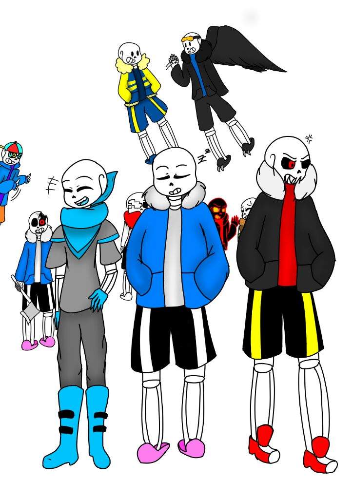 So many sanses... Wait | Undertale AUs Amino