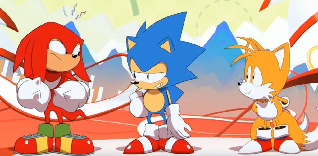 So i decided to pause randomly in the Sonic Mania opening... | Sonic ...