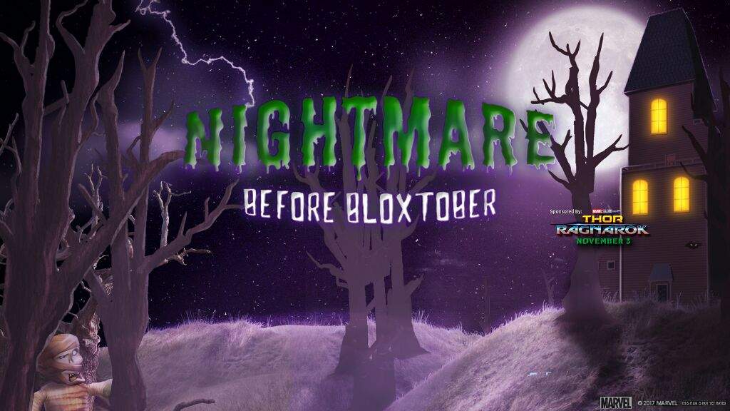 Roblox Event Nightmare Before Bloxtober Roblox - roblox nightmare