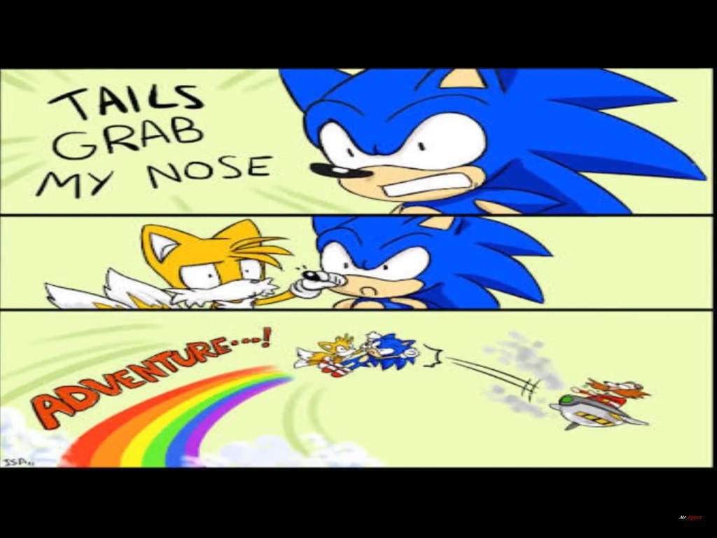 sonic pictures with funny words for kids
