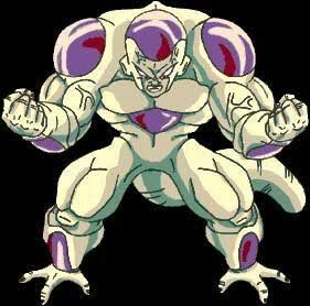 Desenho, Freeza com 100% de poder