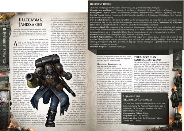 Maccabian Janissaries | Wiki | Warhammer 40K Amino