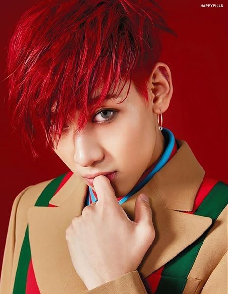 Model Bambam Ft Red Hair Got7 Amino