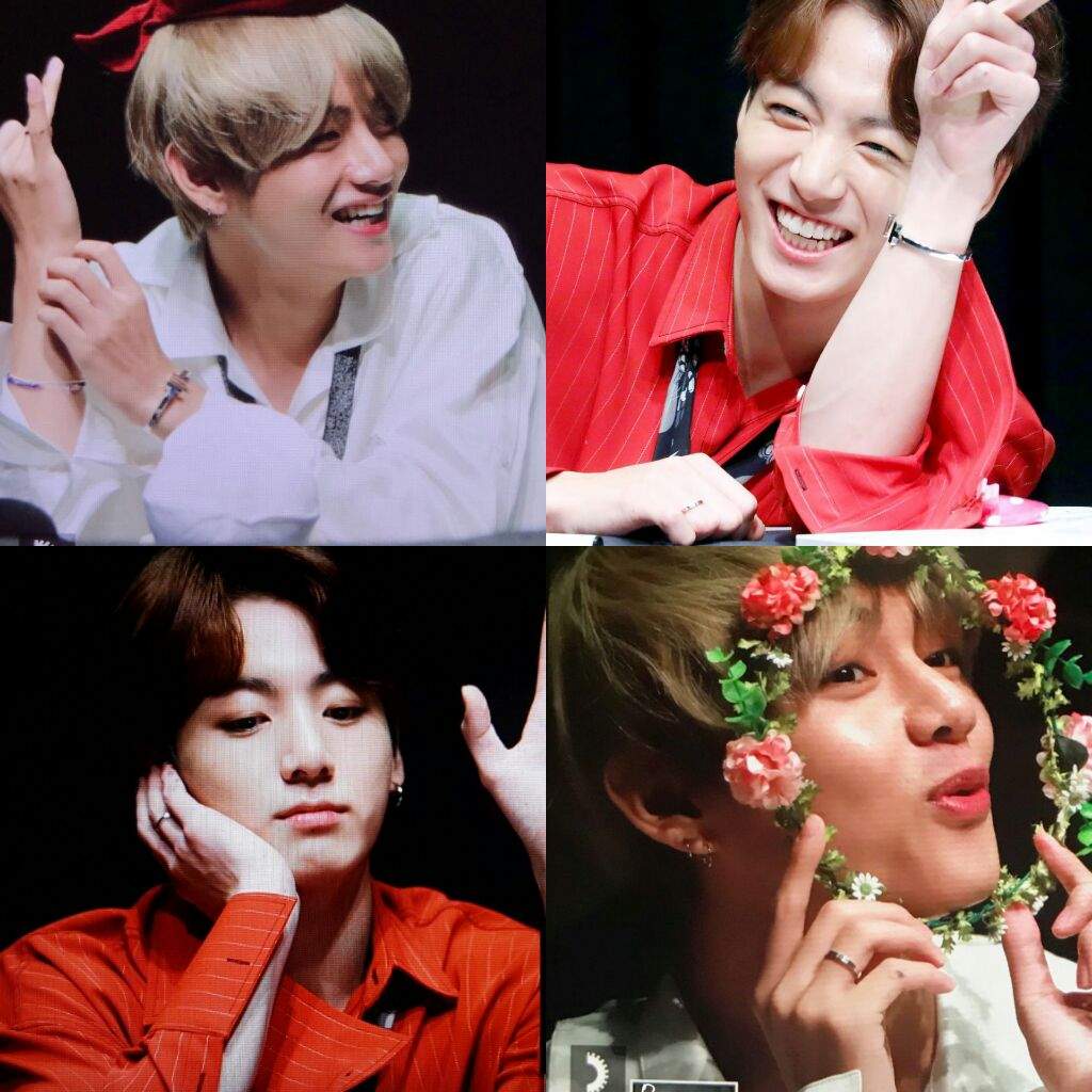 TAEKOOK WEARING COUPLE RINGS AND BRACELETS : A Compilation Of Pics We ...