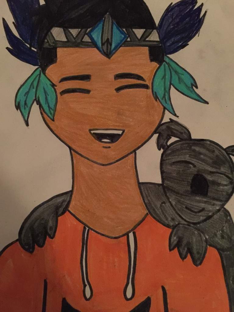 I Made Another Drawing Of Myself In My Halloween Clothes ｕ Roblox Amino - double face pumpkin roblox amino