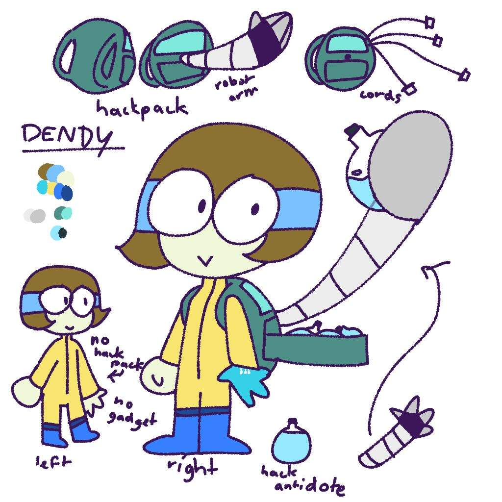 New Character For Hacked! Meet Dendy 