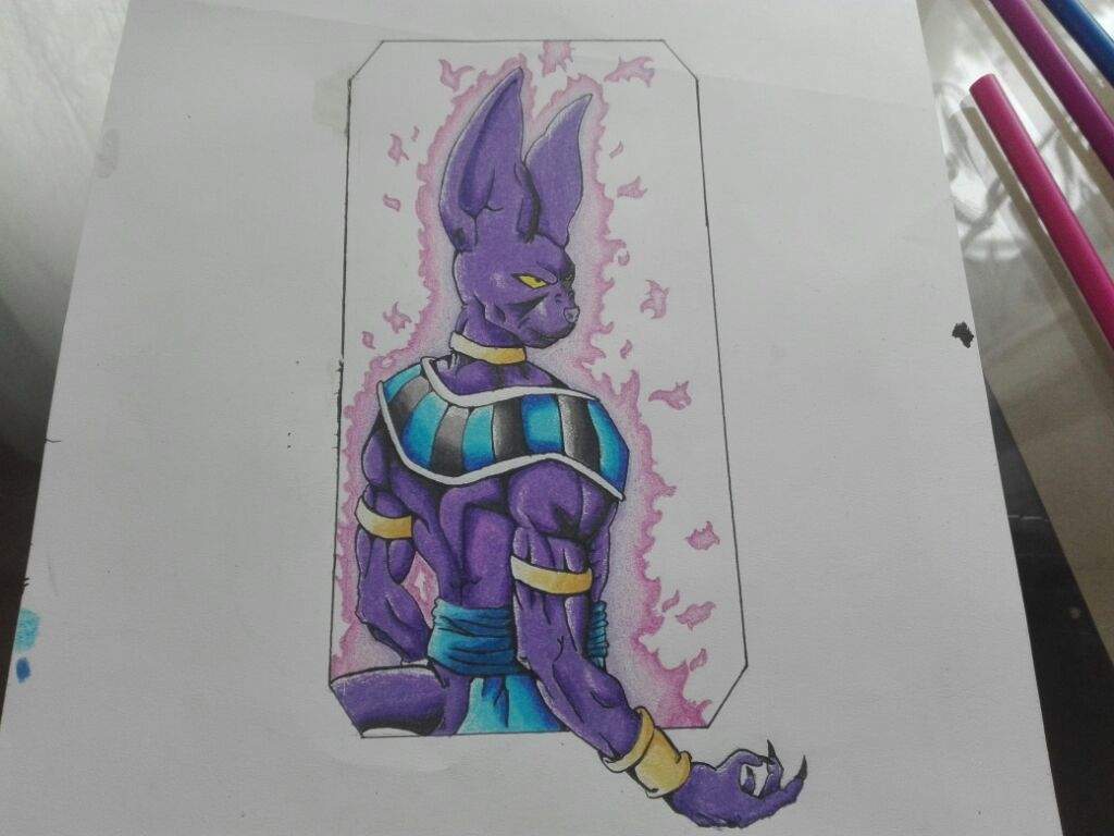 Beerus drawing!! | DragonBallZ Amino