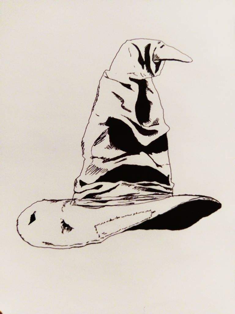 Featured image of post Harry Potter Sorting Hat Drawing The sorting hat takes your preference into account