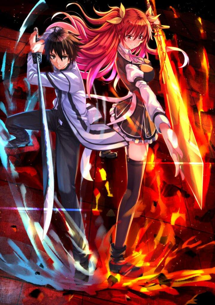 dubbed anime rakudai kishi no cavalry