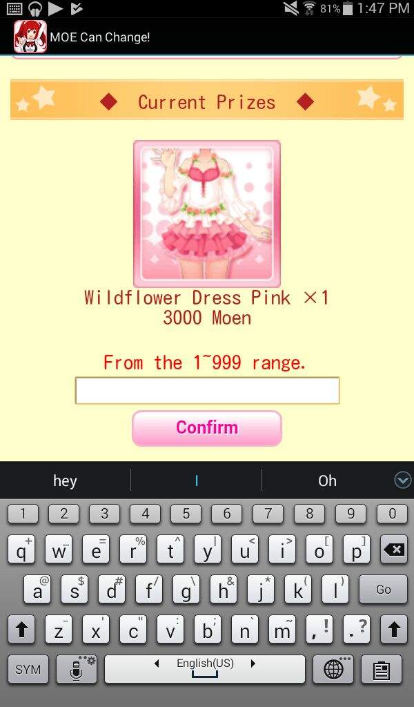 Moe Mini Number Prize Can Change Amino I Am Crossing My Fingers For This One Because It Is Gorgeous Best Of Luck To Anyone Entering The Moe Mini Number Today