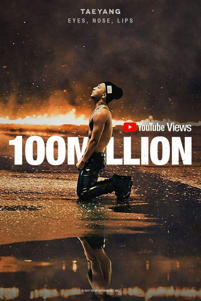 Taeyang Eyes Nose Lips M V Hits 100 Million Views Big Bang Amino Amino