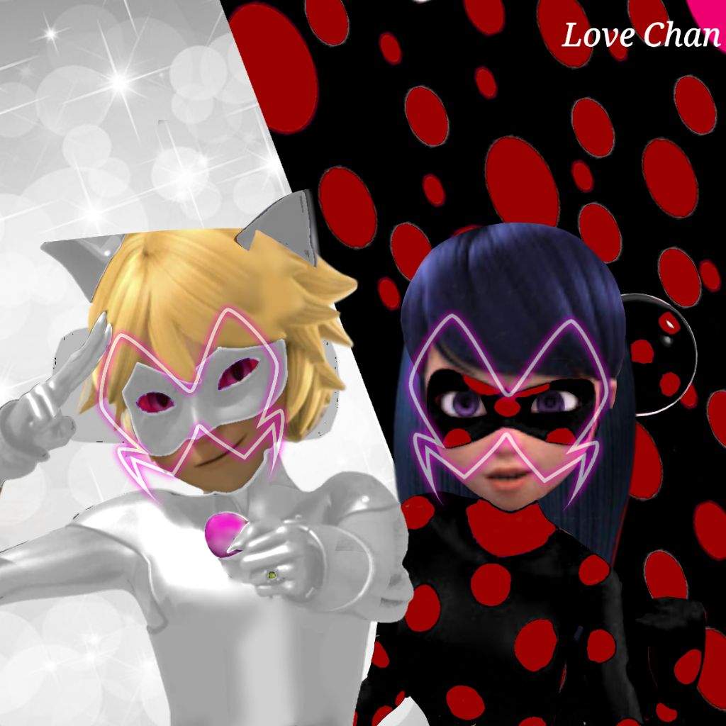 Miss fortune and Chat Blanc speededit | Miraculous Amino