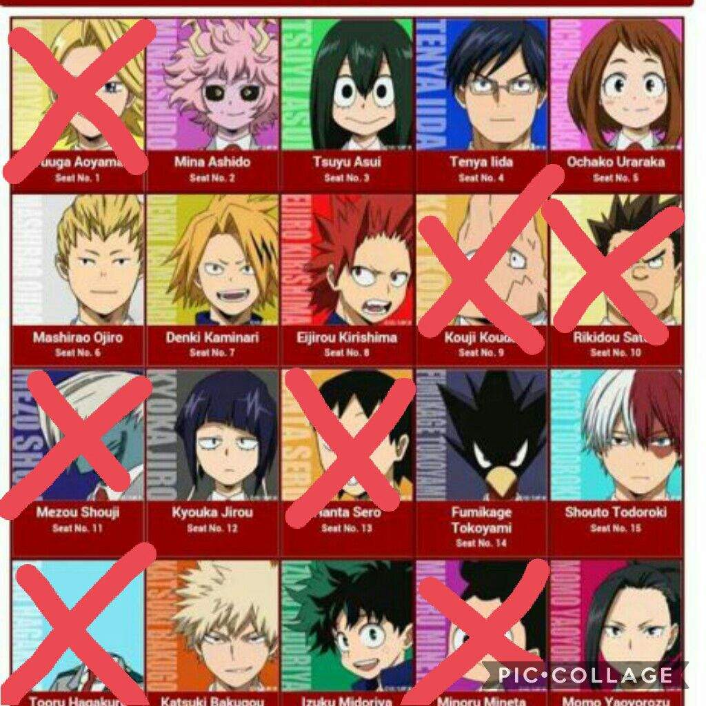 Class 1A elimination game | My Hero Academia Amino