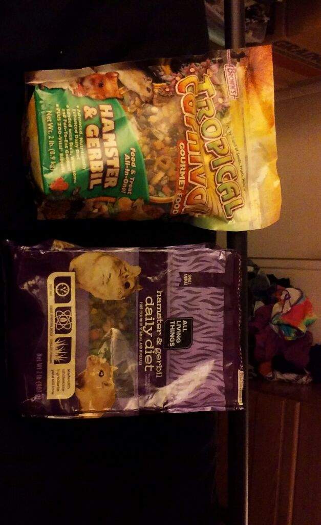all living things hamster food