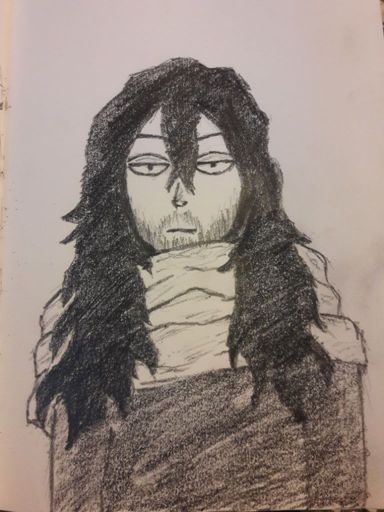 Shouta Aizawa pencil drawing | My Hero Academia Amino