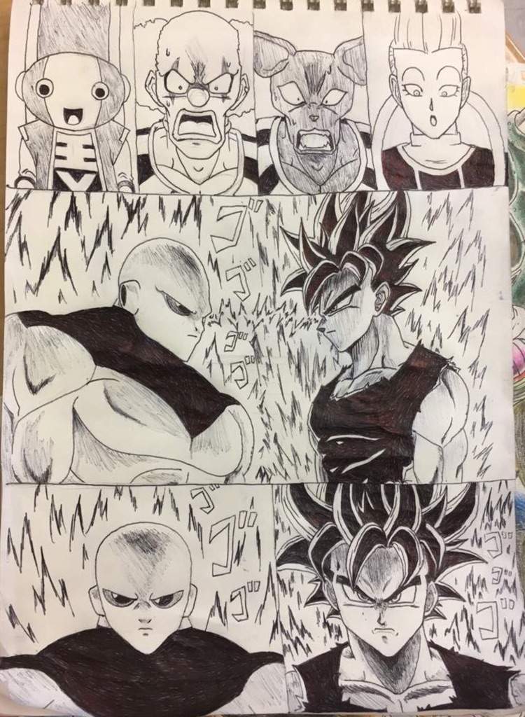 UI Goku vs. Jiren Manga Page | DragonBallZ Amino
