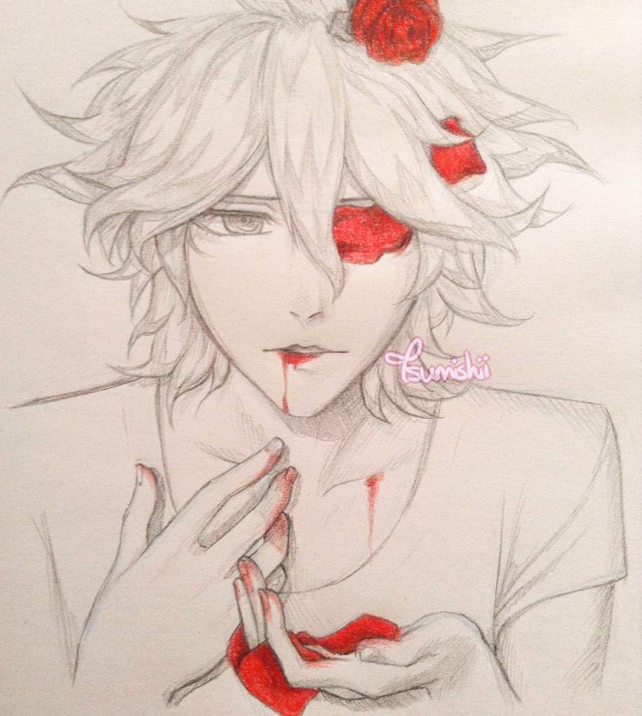 Komaeda Nagito Drawing || DanganRonpa2 | Anime Amino