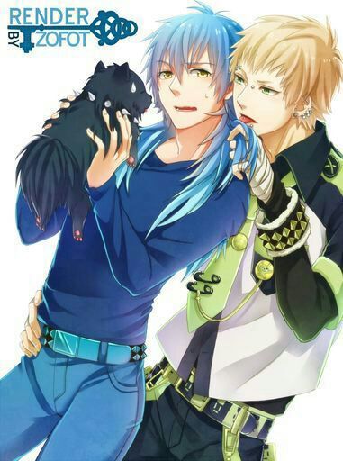 dramatical murder noiz x aoba yaoi