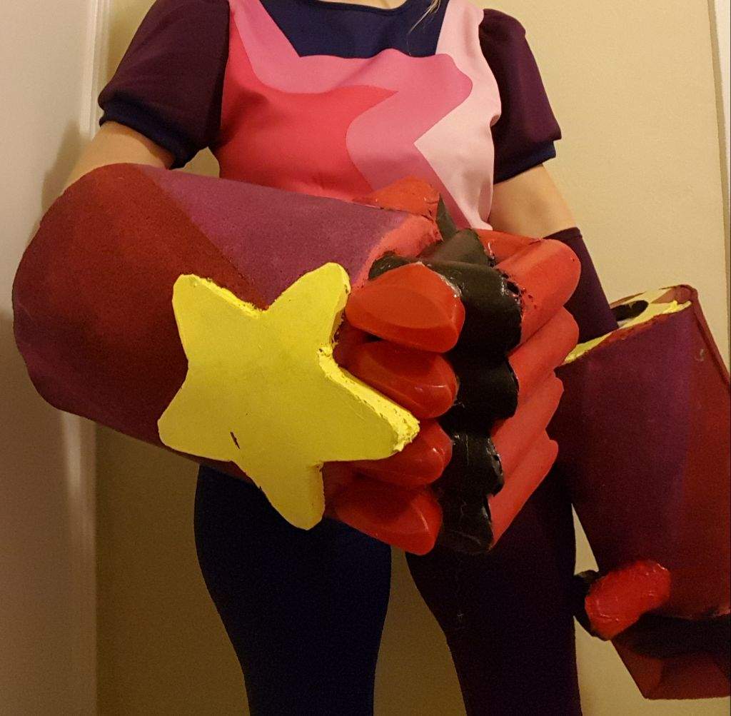 Homemade Garnet Gauntlets Steven Universe Amino 