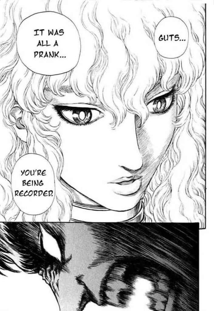 Griffith Did Nothing Wrong | Berserk Amino Amino