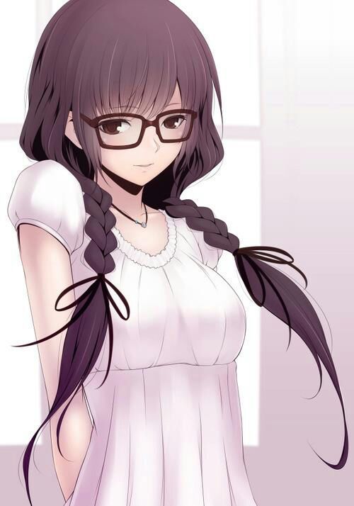 Anime Girl With Glasses Anime Amino | Free Nude Porn Photos