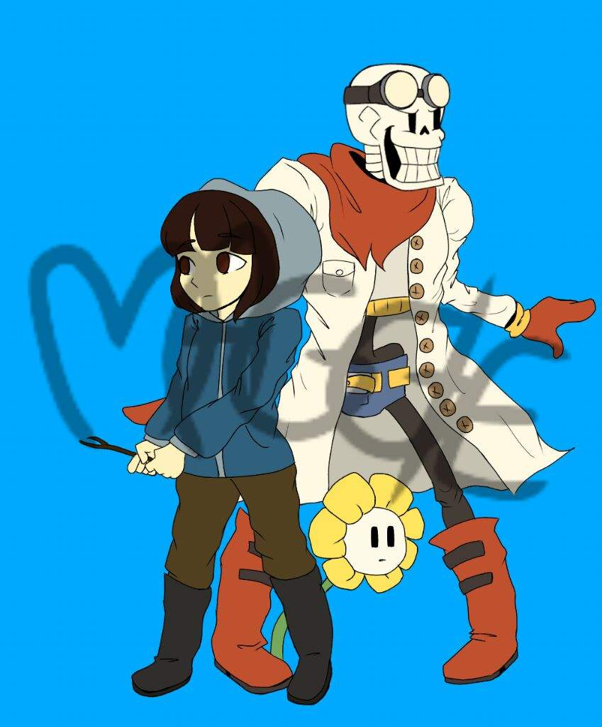 Inverted Fate] Papyrus and Frisk★ | Undertale Amino