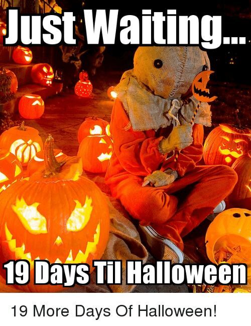 ★ How many more days till halloween 2019
