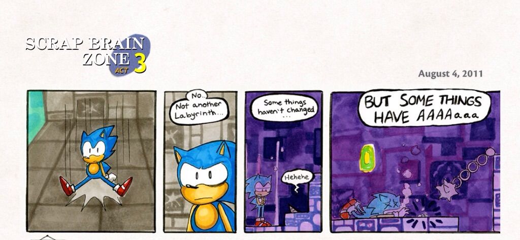 Sonic 1 Comics Scrap Brain Zone Sonic The Hedgehog Amino