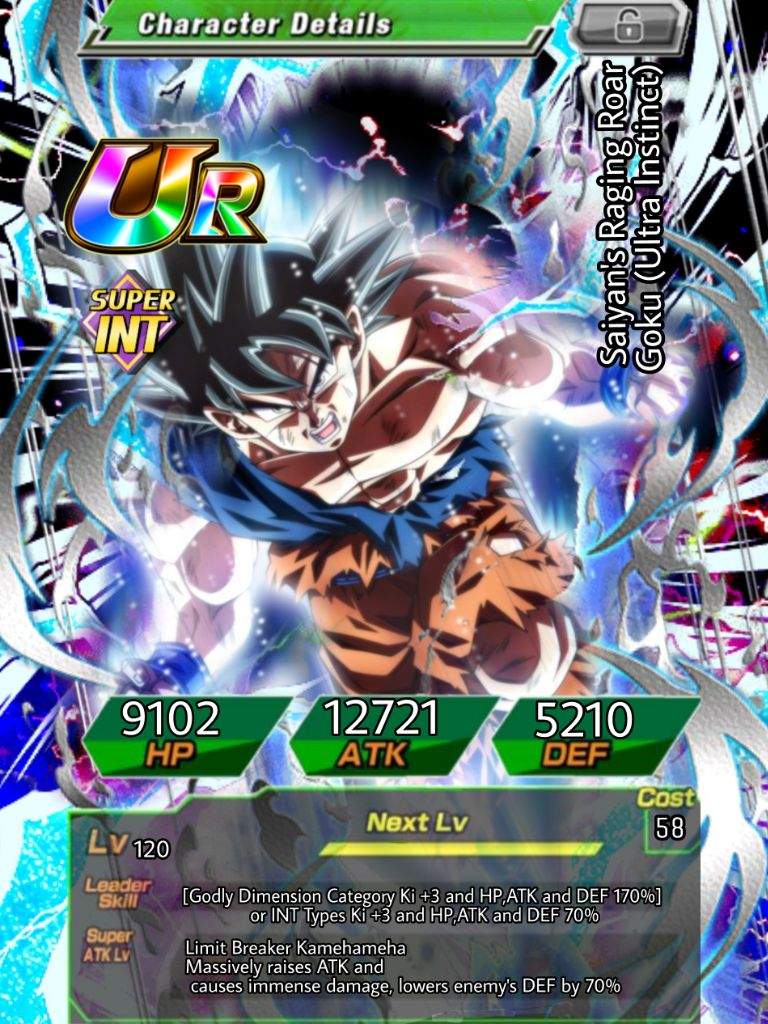 ultra instinct goku card price