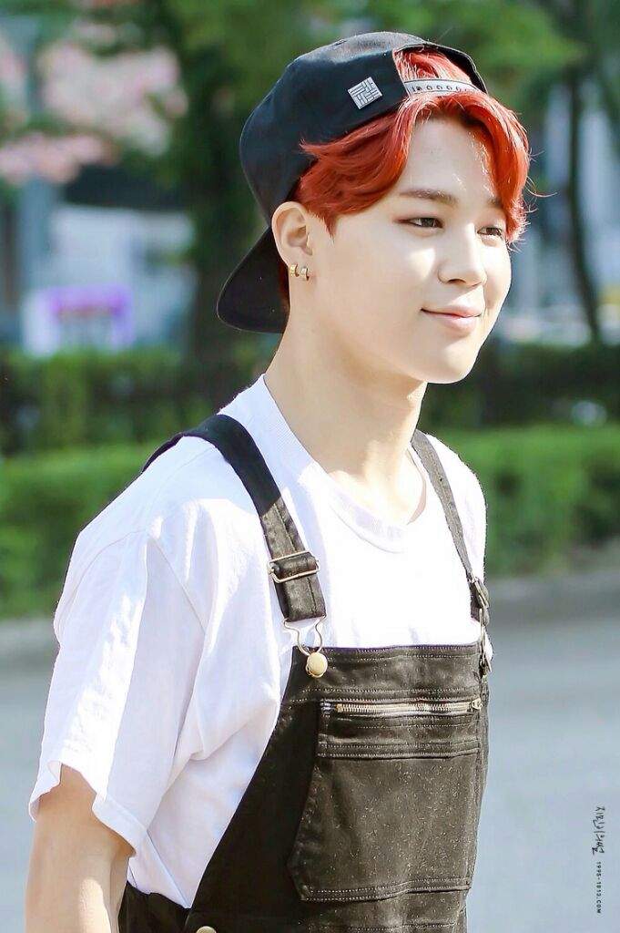 Jimin Con El Pelo Rojo 💕 | Park Jimin Amino Oficial Amino