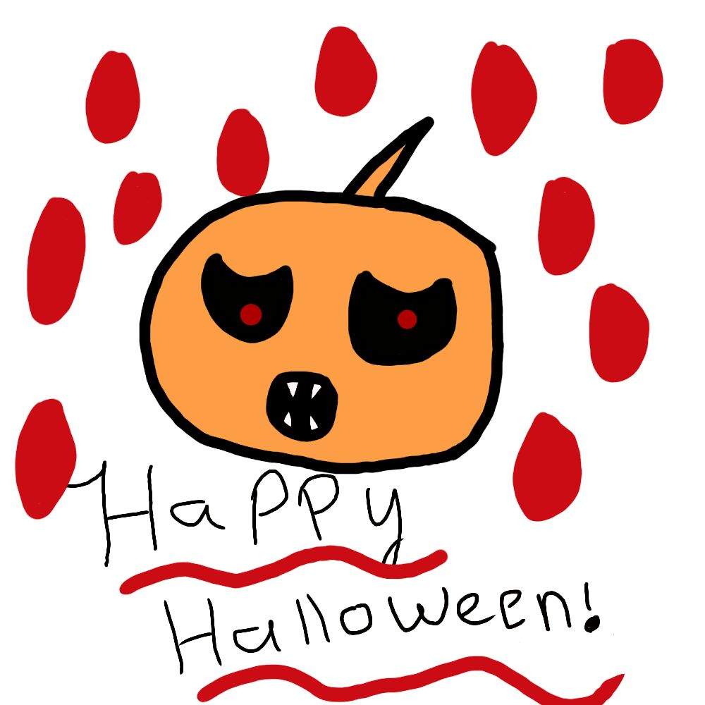 Happy Halloween Or Should I Say Balloween Haha Btw The Red Dots Are - happy halloween or should i say balloween haha btw the red dots are blood rain and my pumpkin is a vampire pumpkin