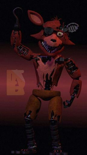 Фотография фокси из fnaf 1