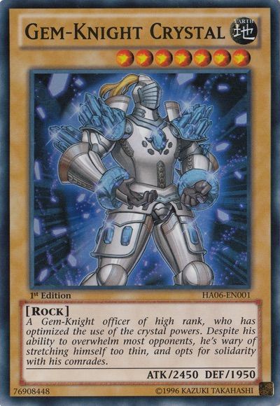 Diamonds In The Rough Gem Knight Structure Deck Yu Gi Oh Duel
