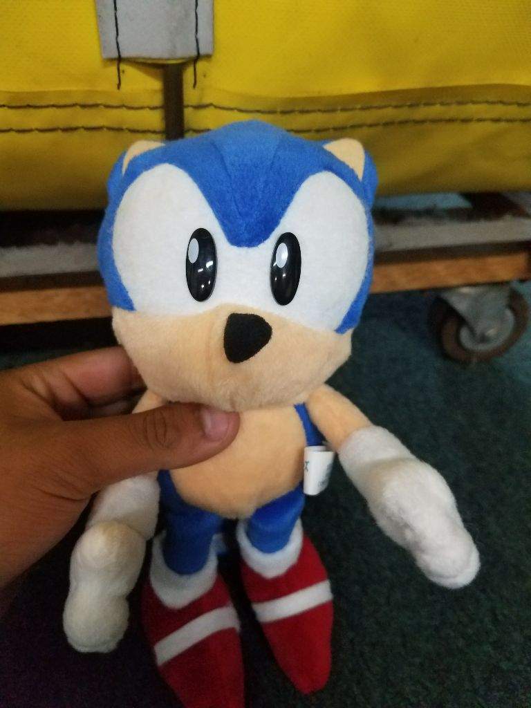 sonic the fighters plush set
