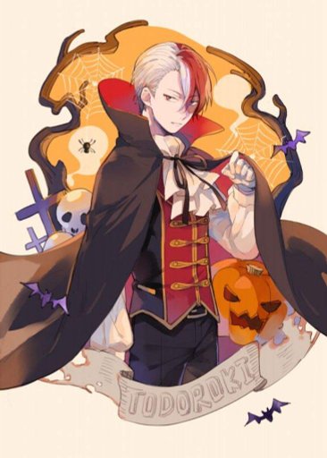 todoroki vampire costume
