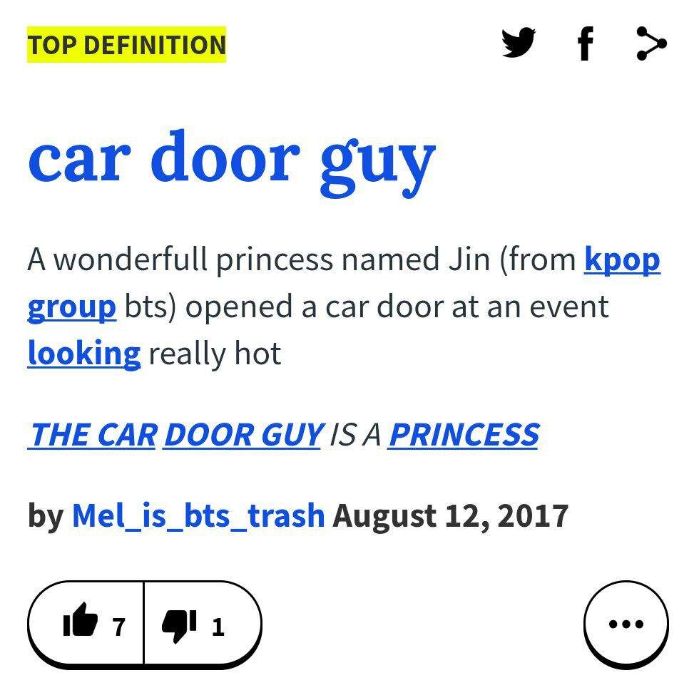 BTS meets Urban Dictionary ARMY's Amino