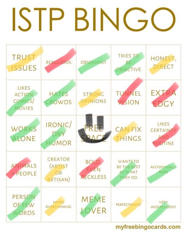 All The Mbti Bingo Cards 😱 Myers Briggs Mbti Amino