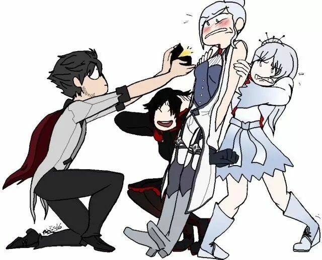 Qrow x winter.