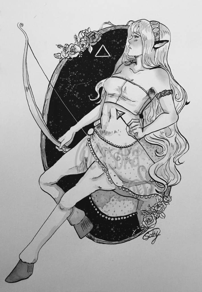 Day 11 Sagittarius | Drawing Amino