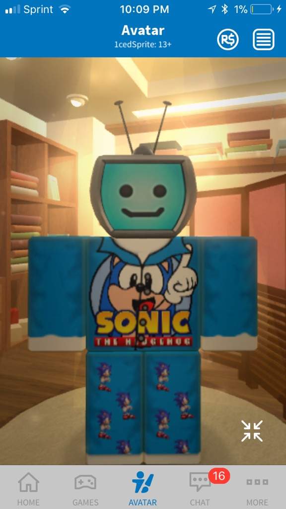Sonic The Hedgehog Pajamas Made By Me Roblox Amino