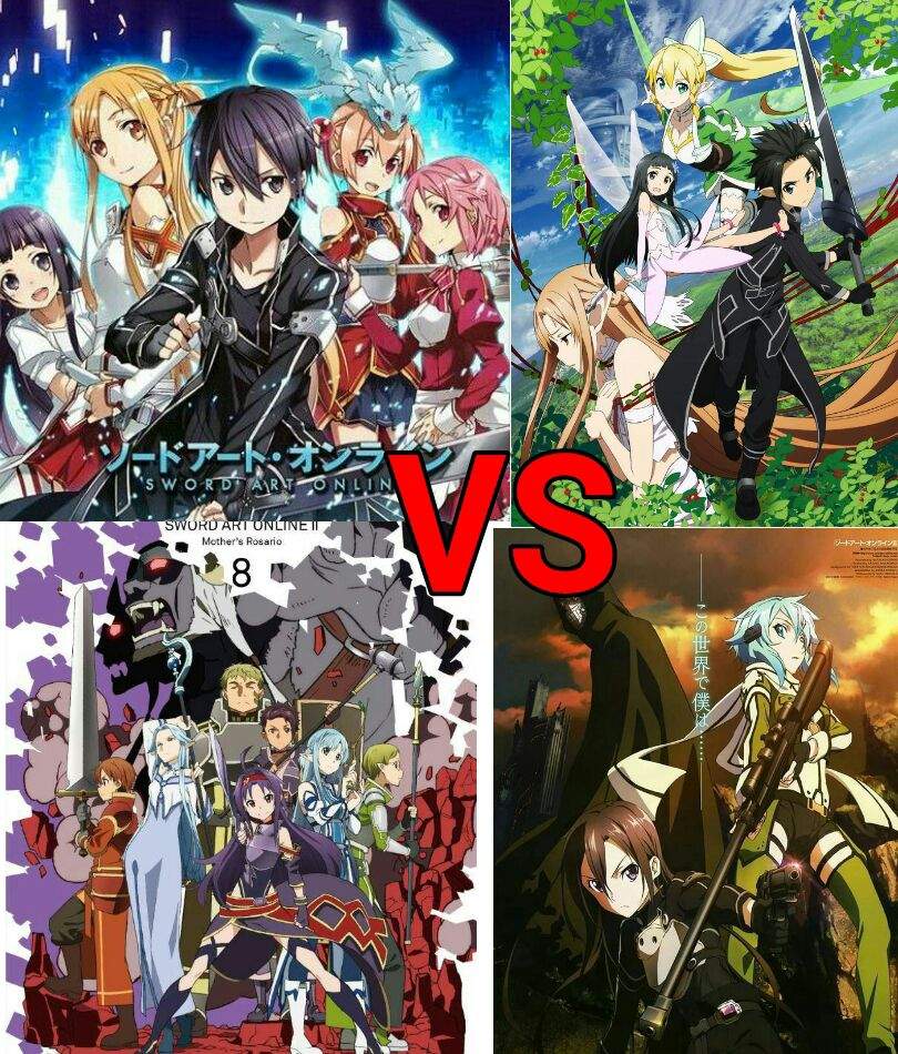 Qual temporada é melhor? Sword Art Online Brasil Amino