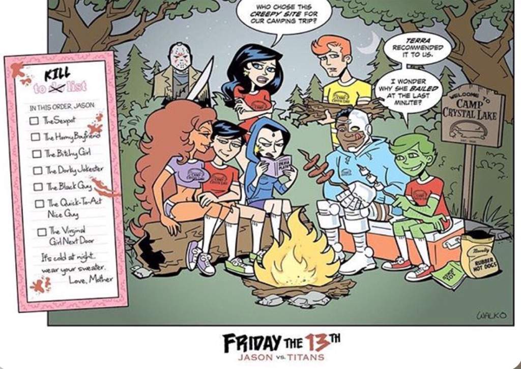 Friday The 13th Comic Art 8322