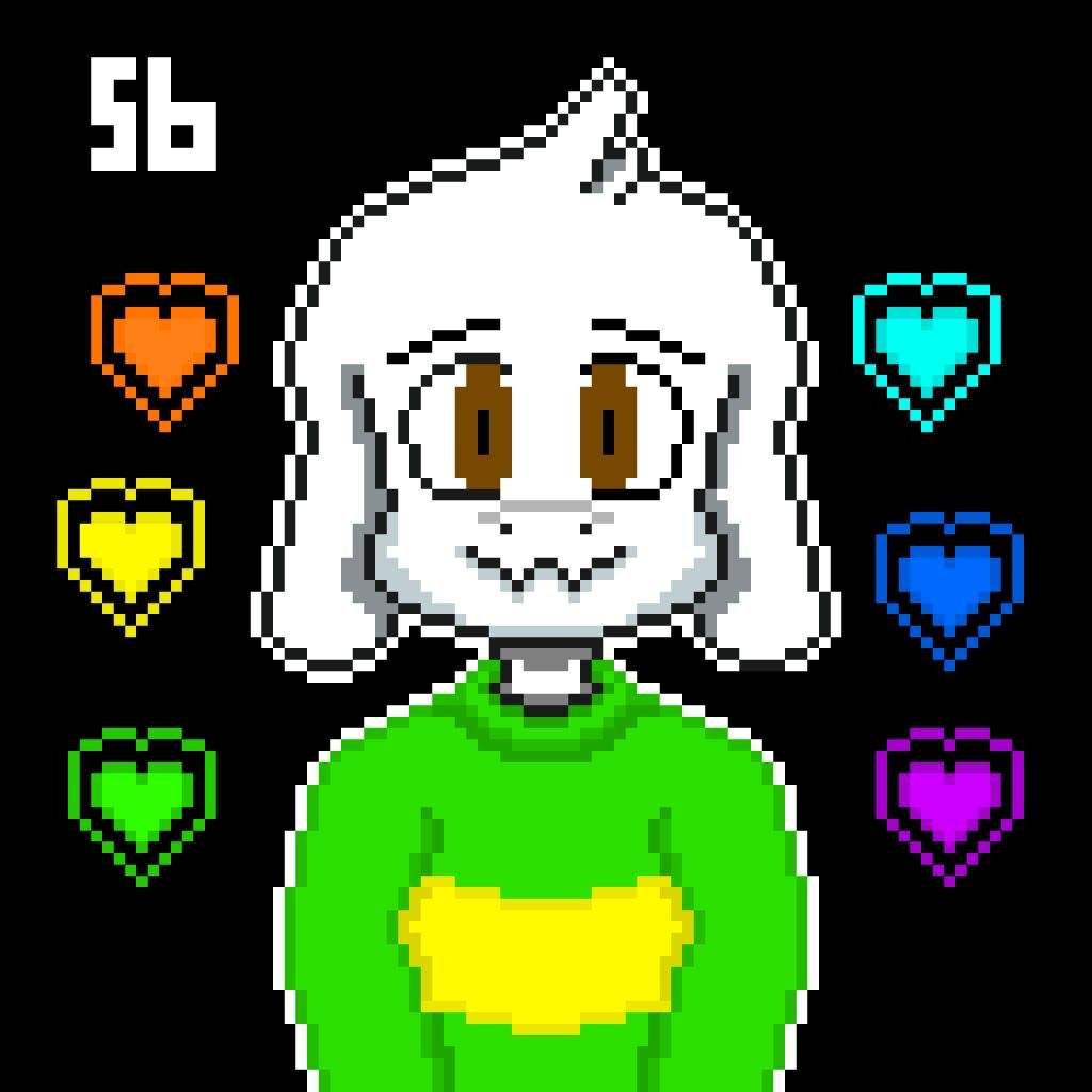 Asriel pixel art | Undertale Amino